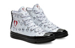 (WMNS) Converse Shrimps x Chuck 70 High 'White Black' 563839C