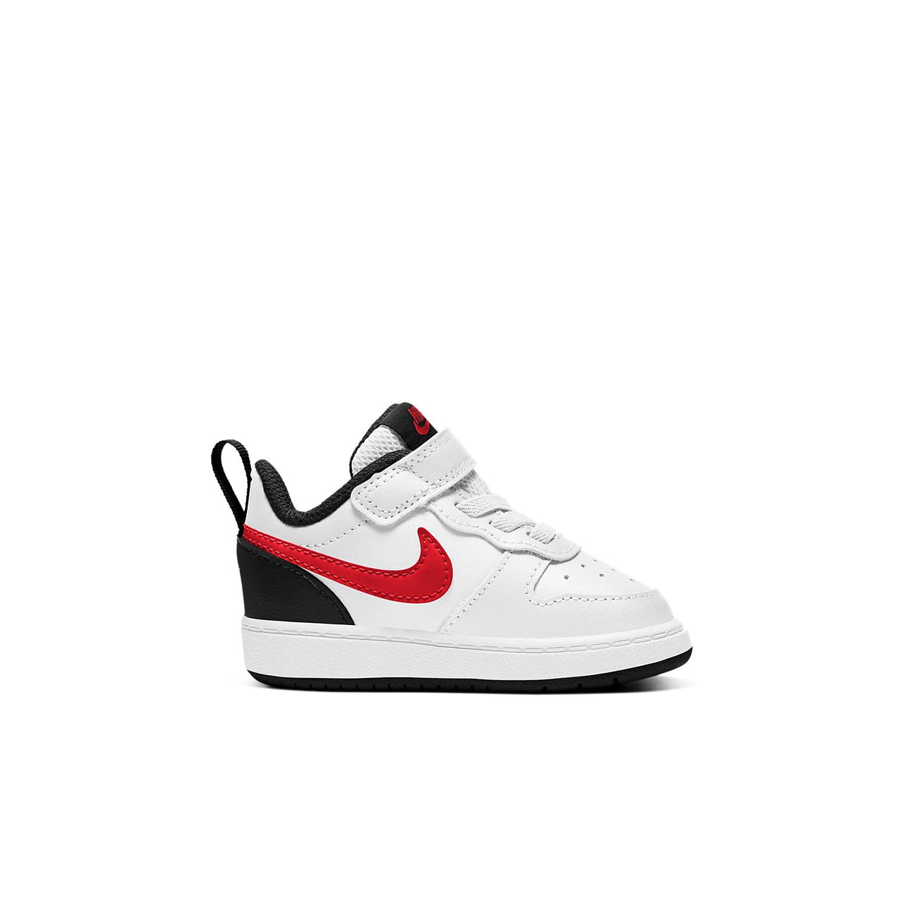 (TD) Nike Court Borough Low 2 'White University Red' BQ5453-110