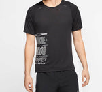Nike Rise 365 Future Fast Nike Run Running Short Sleeve Black CK0678-010