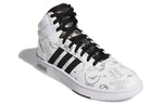 adidas Hoops 3.0 Mid 'White Black' GZ4859