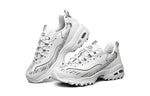 (WMNS) Skechers D'Lites 1.0 low Sneaker GS White/Black 149232-WBK