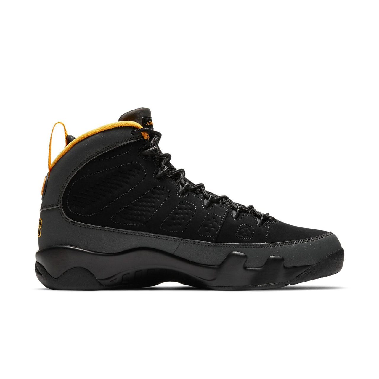 Air Jordan 9 Retro  'Black Dark Charcoal University Gold' CT8019-070