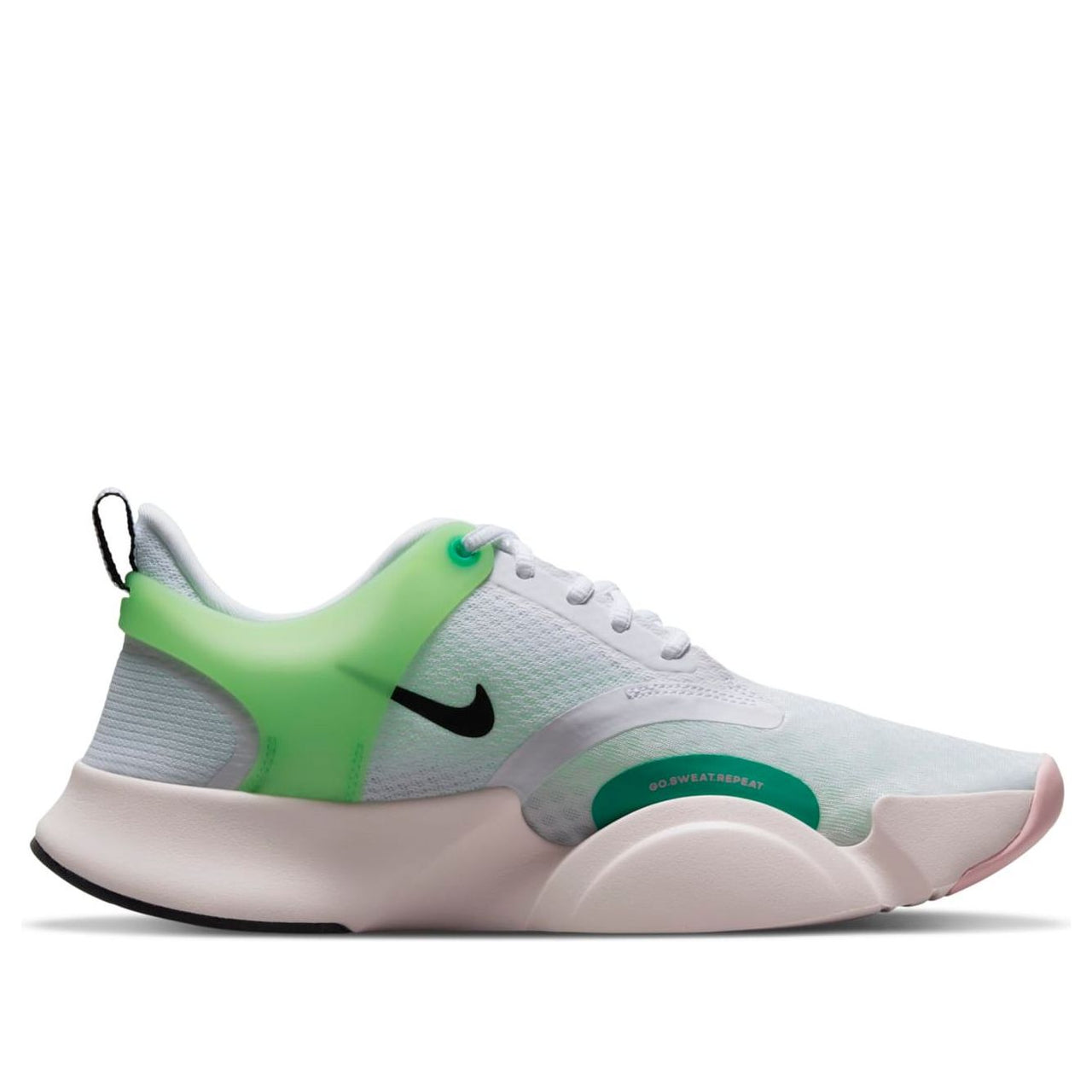 (WMNS) Nike SuperRep Go 2 'White Green Strike' CZ0612-136