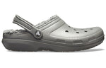 Crocs Lightweight Wear-Resistant Sports Unisex Gray Sandals 'Gray' 203591-0EX
