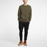 Nike LeBron Men's LS Round Neck Sweater Green BV3633-325