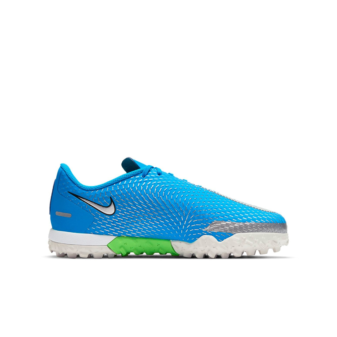 (GS) Nike Phantom Academy TF 'Photo Blue Metallic Silver' CK8484-400