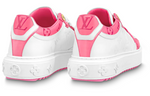 (WMNS) LOUIS VUITTON Time Out Sneakers 'White and Pink Monogram' 1AB33E