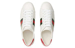 (WMNS) Gucci Ace Series CAT Embroidered Shoes/Sneakers White Red 664142-1XG60-9065