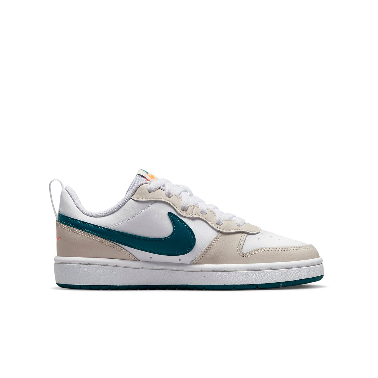 (GS) Nike Court Borough Low 2 'Sail Bright Spruce' BQ5448-017
