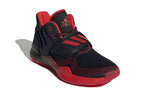 (GS) adidas Deep Threat Primeblue J 'Black Vivid Red' GZ0096
