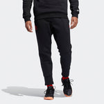 adidas Fleece Lined Athleisure Casual Sports Slim Fit Long Pants Black DP5746
