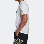 adidas originals Character Pattern Printing Round Neck Short Sleeve White HE4717