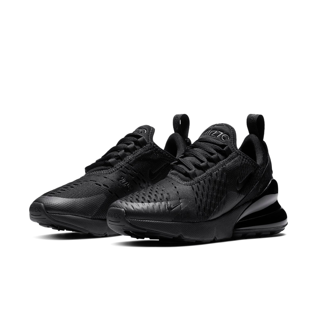 (GS) Nike Air Max 270 'Triple Black' BQ5776-001