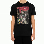 Off-White FW20 Caravag Painting Short Sleeve Slim OMAA027E20JER0081010