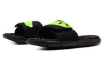 Under Armour Mercenary Xii Slipper Black/Green 3023759-002