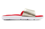 (WMNS) Under Armour Ignite 9 Slide 'White Metallic Faded Gold' 3022717-108