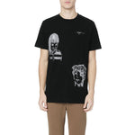 Off-White C/O VIRGIL ABLOH Small Character Pattern Printing Short Sleeve Ordinary Version Black OMAA027S201850091001