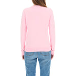 (WMNS) KENZO Alphabet Tiger Head Embroidered Pullover Long Sleeves Hoodie Pink F952SW7054XA-33