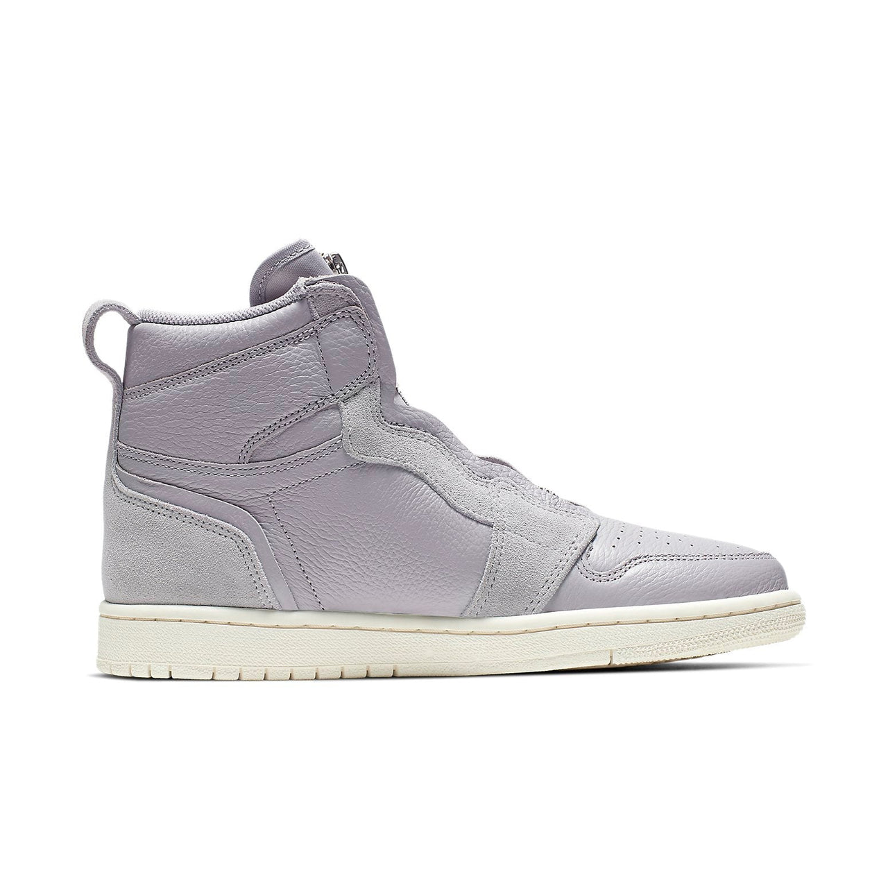 (WMNS) Air Jordan 1 High Zip 'Grey Light Ivory Light Purple' AQ3742-002