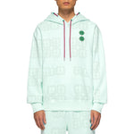 Men's Air Jordan x CLOT Crossover China Logo Full Print Pullover Asia Edition Autumn Green DO0008-394