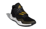 (GS) adidas Deep Threat J 'Black Yellow White' FV8633