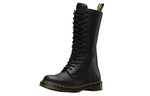 (WMNS) Dr. Martens 1B99 Leather Mid Calf Boot 'Black Virginia' 11820008