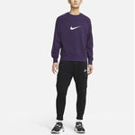 Nike MENS Sportswear Swoosh Casual Sports Crew-neck Long Sleeve Purple DA0087-525