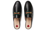 (WMNS) Gucci Princetown 'Black Gold' 629084-CQXM0-1060