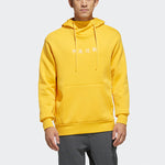 adidas 02 HS Casual Sports Hooded Sweater Men Gold EH3780