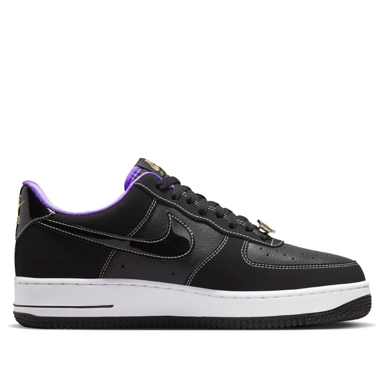 Nike Air Force 1 Low '07 LV8 EMB 'World Champ - Lakers' DR9866-001