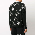 Men's Off-White Logo Black OMHE064F20KNI0011001