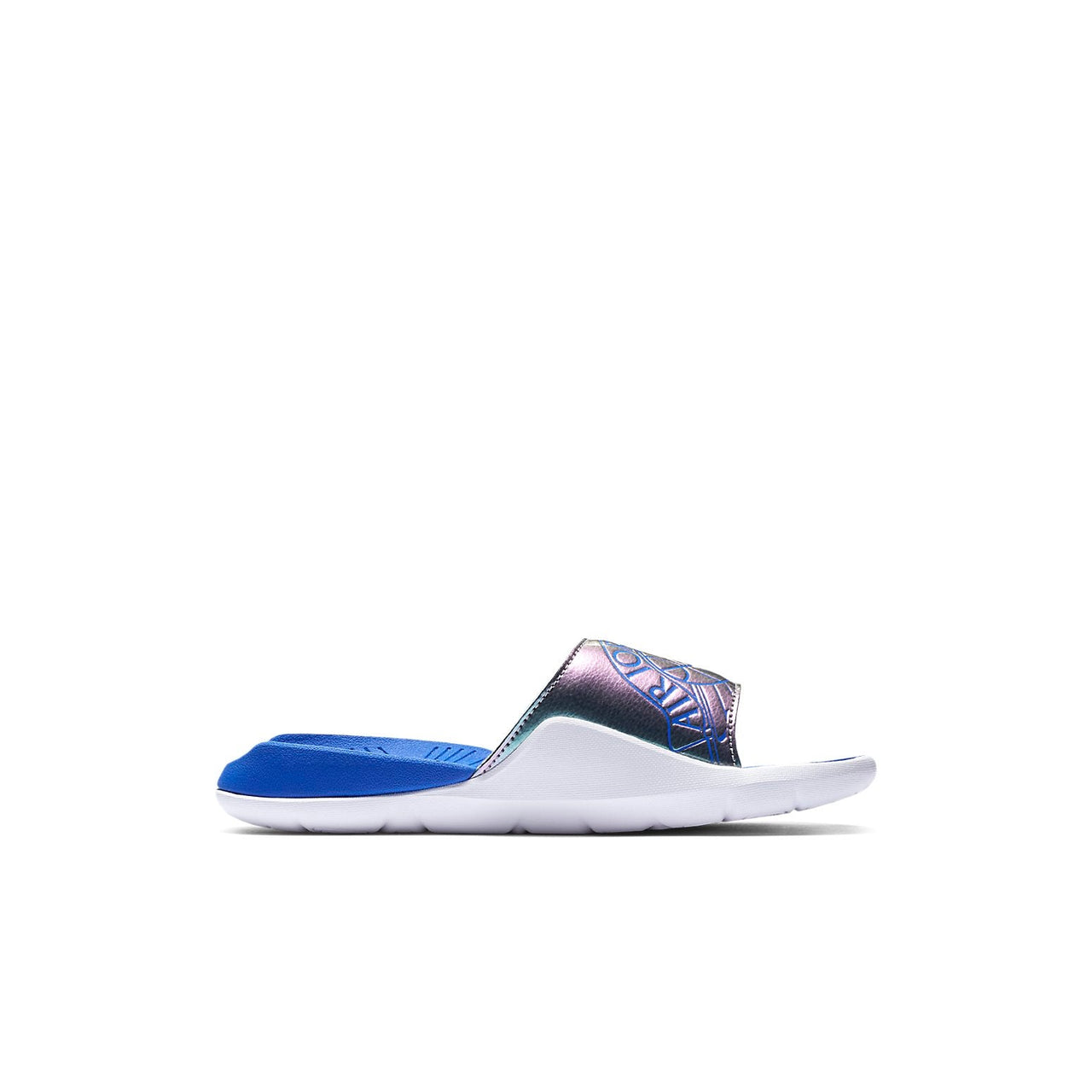 (GS) Air Jordan Hydro 7 Slides 'Wings Grey Royal' AA2516-007