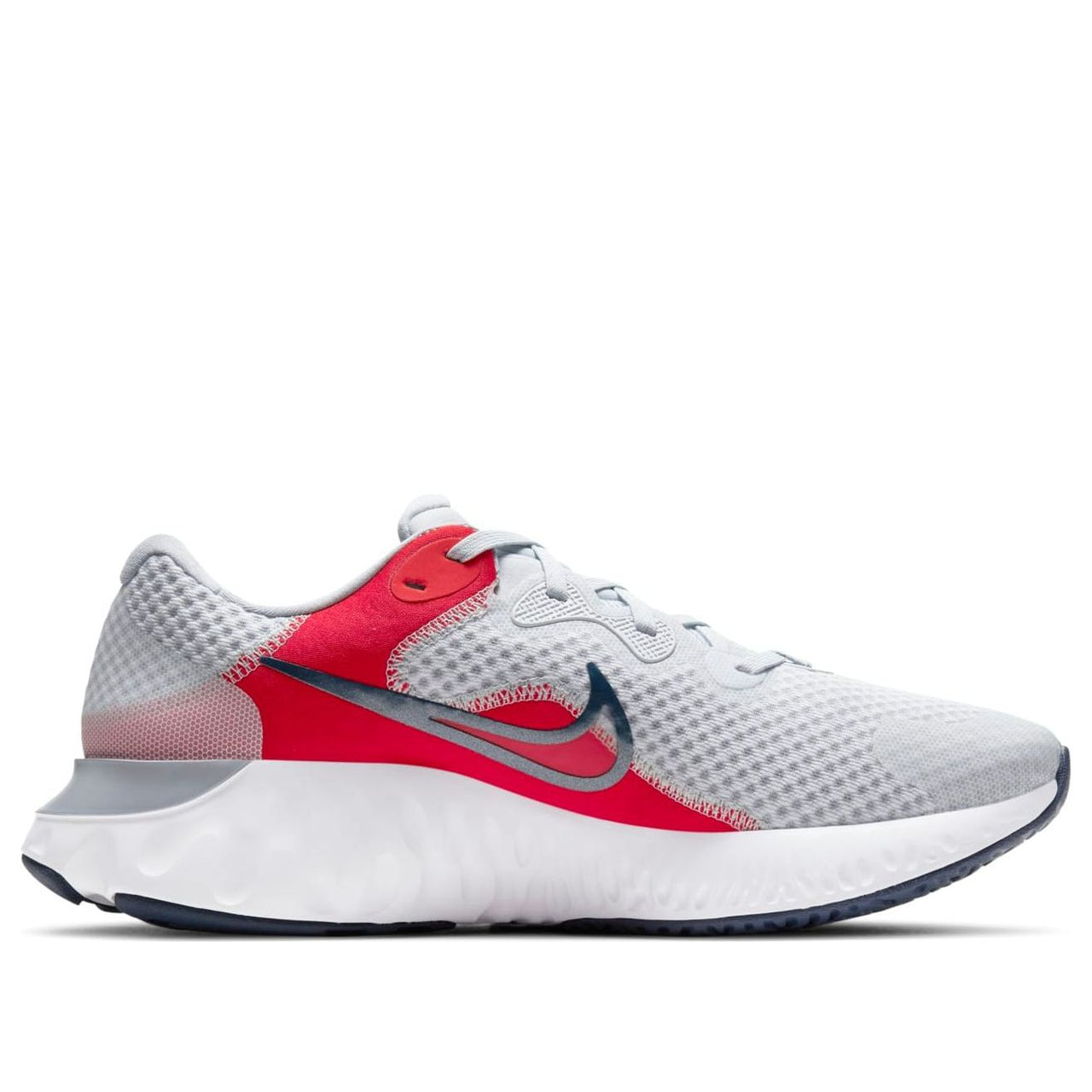 Nike Renew Run 2 'Pure Platinum Chile Red' CU3504-008