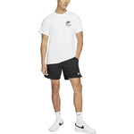 Nike Printing Alphabet Logo Round Neck Cotton Short Sleeve White DM6428-100
