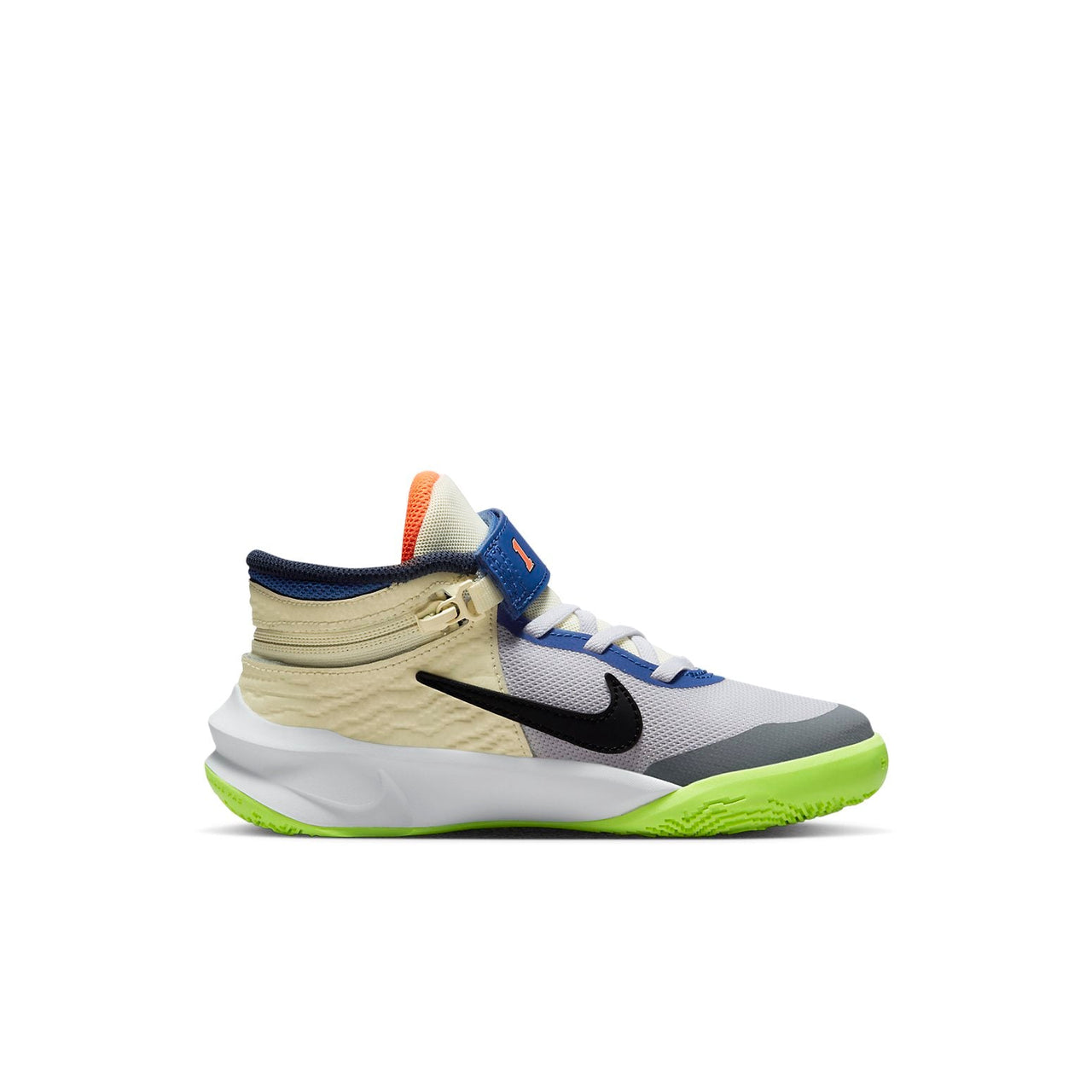 (PS) Nike Team Hustle D 10 FlyEase 'White Multi-Color' FB1881-101