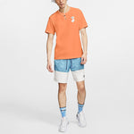 Nike AS M Nike Sportswear NSW Tee Shoe Printing Short Sleeve Red Orange CT6869-871