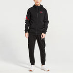 AIR JORDAN hooded fleece casual Jacket Black CQ7706-010
