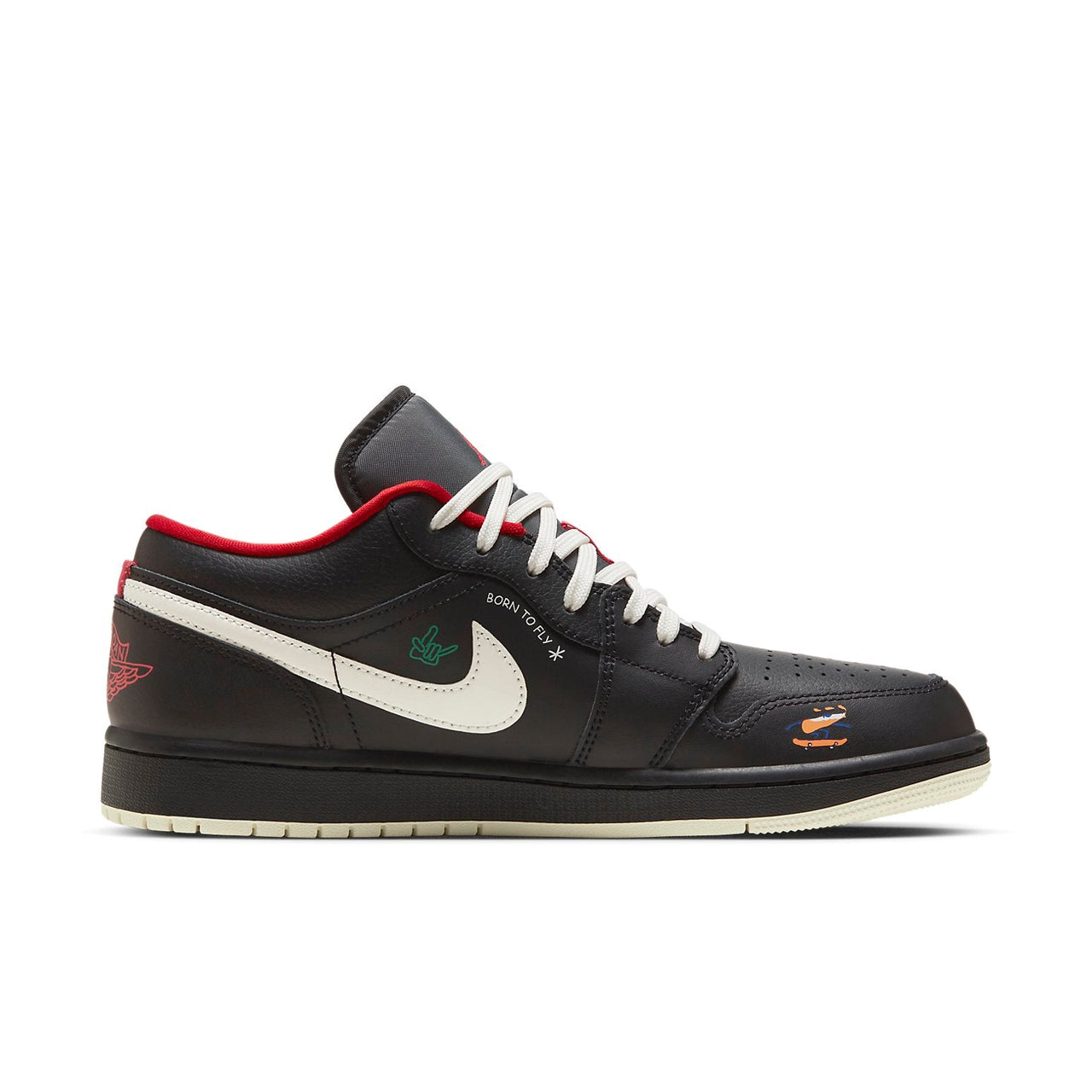 Air Jordan 1 Low SE 'Just Skate Black' FJ7073-010