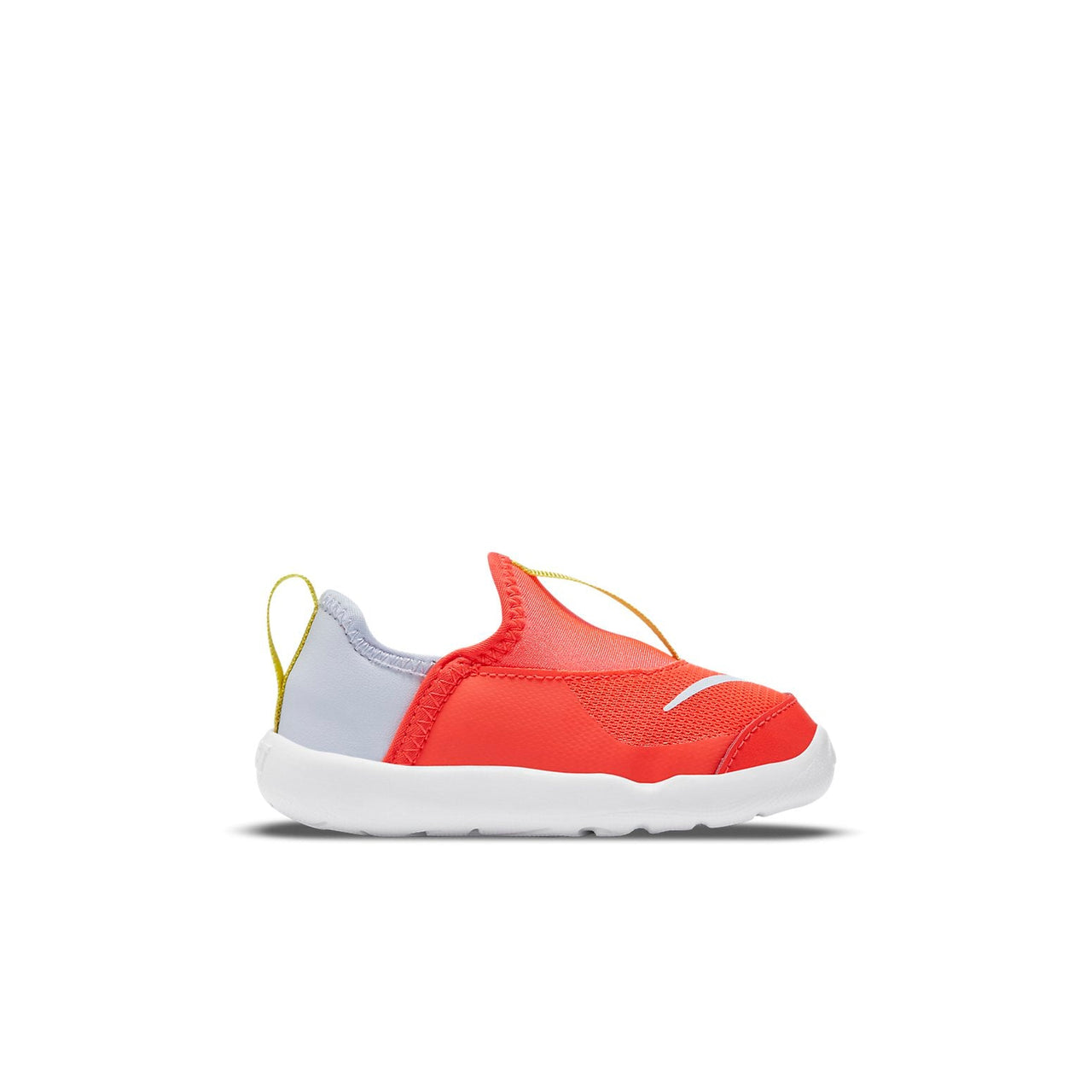 (TD) Nike Lil' Swoosh Bright Crimson Low-Top Running Shoes Orange/Grey AQ3113-606