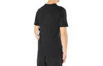 Men's Air Jordan Splicing Alphabet Logo Printing Casual Short Sleeve Black T-Shirt 939619-010