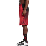 Men's Air Jordan Contrasting Colors Gradient Straight Sports Basketball Shorts Red 'Light Crimson Black' 800921-696