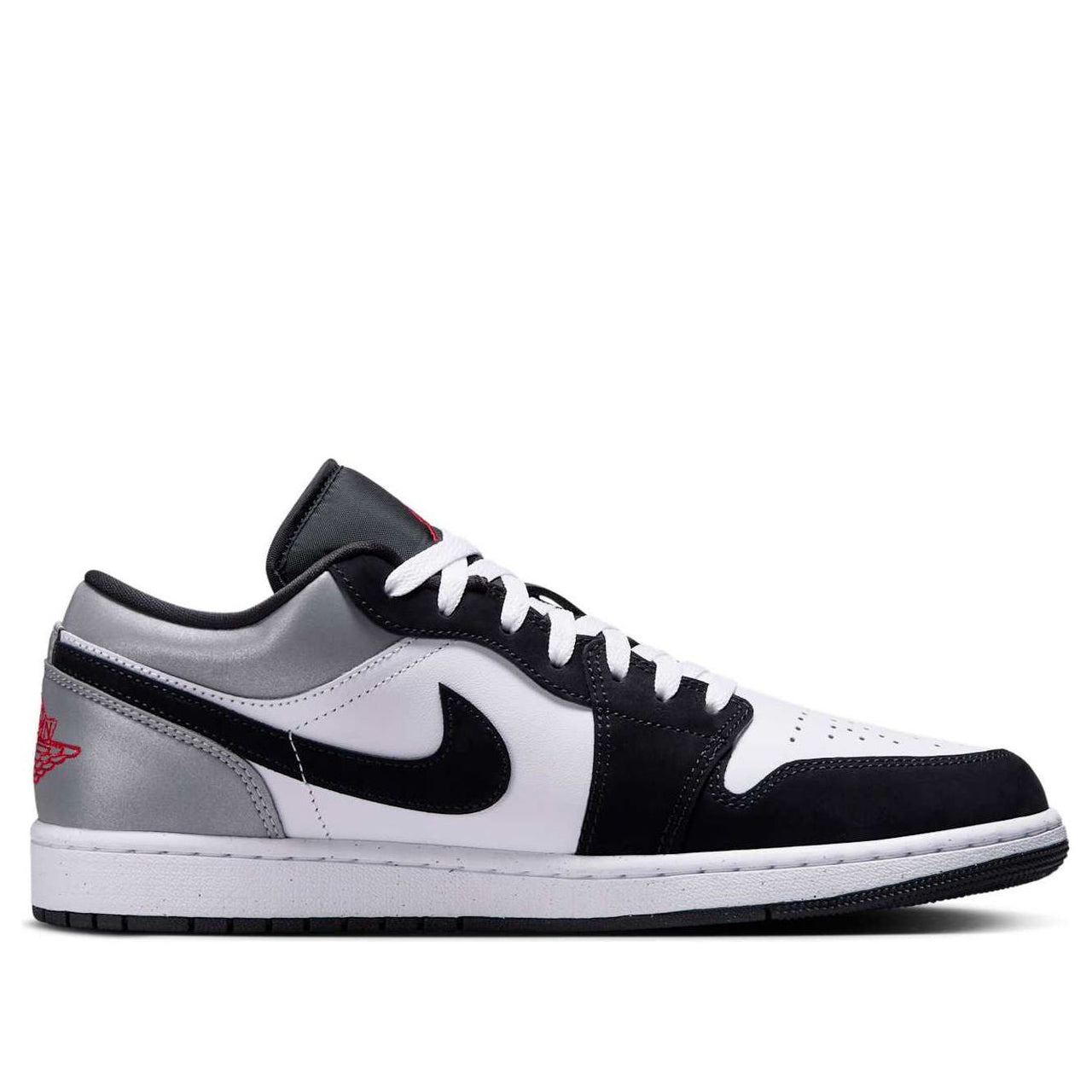 Air Jordan 1 Low SE 'White Fire Red Black Matte Silver' HF3148-106