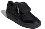 PRADA x adidas originals Unisex Forum Low Re-Nylon Sneakers Black 2EG390_3LJX_F0557