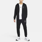 Nike Sportswear Swoosh Logo Tracksuit Bottoms Men Black CU3932-010