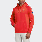 adidas originals 3Dtf 3 Stp Hood logo Printing raglan sleeve hooded Sports Pink Red Fluorescence GE6247