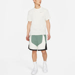 Nike Basketball Sports Round Neck Short Sleeve Creamy White DD0827-901
