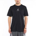 Air Jordan Logo Sports Round Collar Short Sleeves Tee 'Black' 840395-010