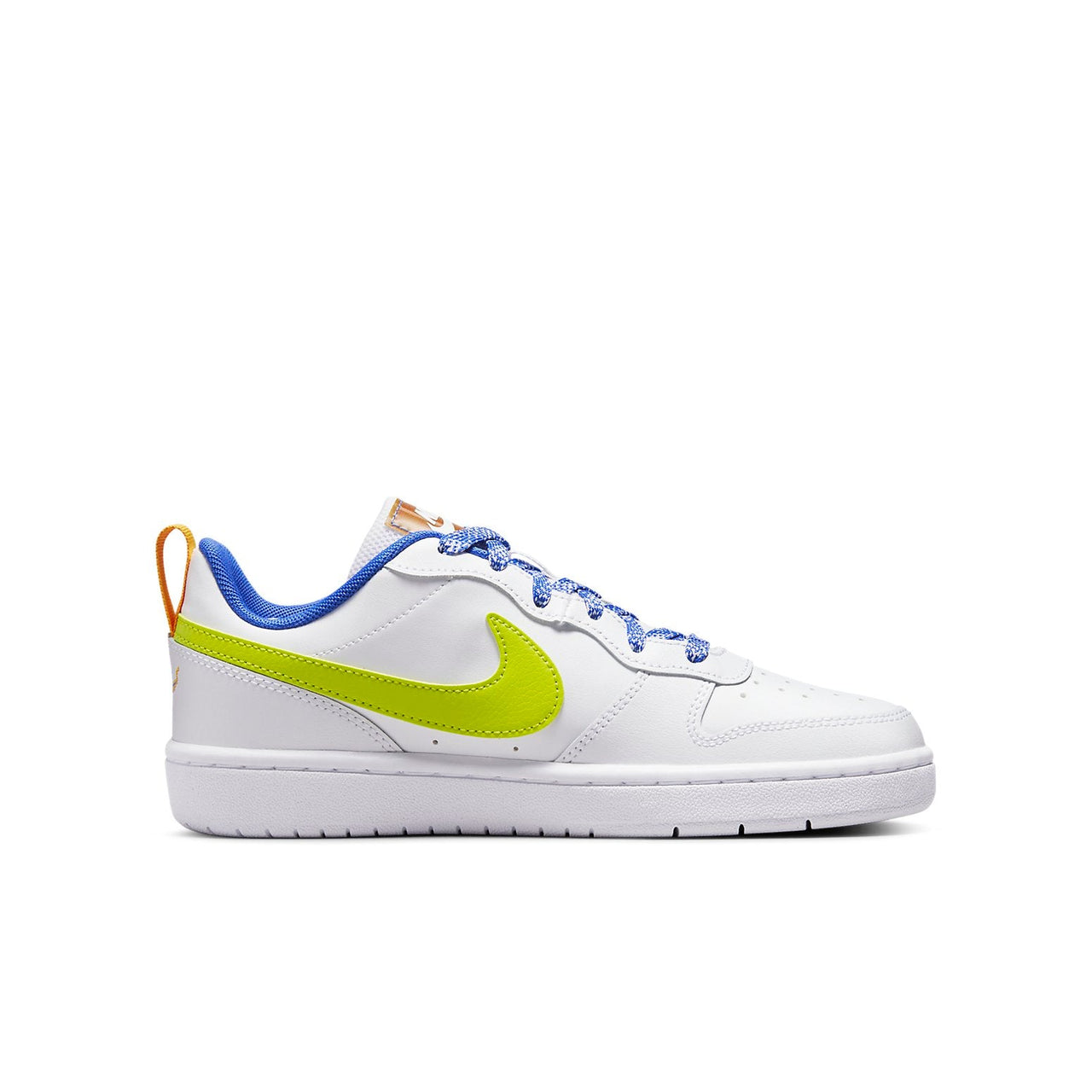 (GS) Nike Court Borough Low 2 SE 'White Atomic Green' DQ7770-100