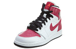 (GS) Air Jordan 1 Retro High 'White Sport Fuchsia' 332148-108