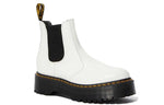 (WMNS) Dr. Martens 2976 Smooth Platform 'White' 25055100
